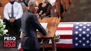 At John Lewis Atlanta funeral a legacy of heroism and hope