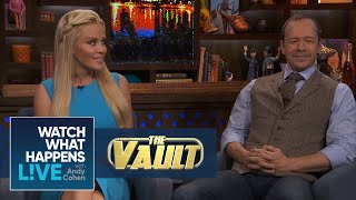 Sparks Fly Between Jenny McCarthy And Donnie Wahlberg On WWHL  FBF  WWHL