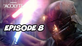 ACOLYTE EPISODE 8 Finale Breakdown WTF Ending Star Wars Sith Easter Eggs  Things You Missed