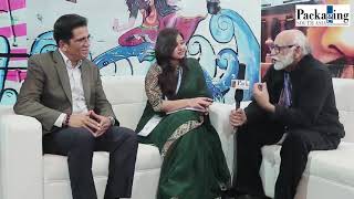 SMIs 25th Anniversary  Ajay Mehta visits Show Daily Live at Printpack 2019