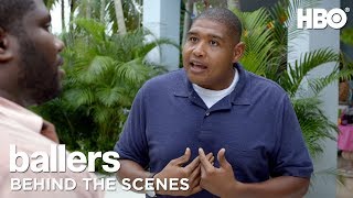 Ballers Behind the Scenes of Season 2 Episode 6 with Omar Benson Miller and Dwayne Johnson  HBO