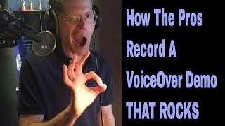 Recording A Commercial Voiceover Demo Reel with Bob Bergen  Recording Voice Over Demos That Rock