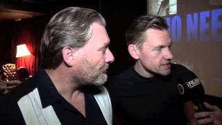 ACTORS MICHEAL McKELL  IAN PIRIE TALK TO iFILM LONDON  UK SCREENING OF WHO NEEDS ENEMIES