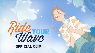 Ride Your Wave Official Clip English Dub  GKIDS  August 4