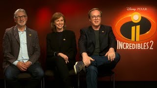 Incredibles 2 interview hmvcom talks to Brad Bird Nicole Paradis Grindle  John Walker