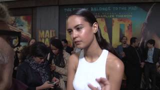 Mad Max Fury Road Courtney Eaton Exclusive Premiere Interview  ScreenSlam