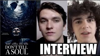 Interview DONT TELL A SOUL Stars Fionn Whitehead  Jack Dylan Grazer on Siblings Toxic Masculinity