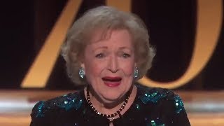 Betty White Receives STANDING Ovation During 2018 Emmys Speech