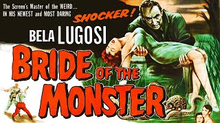 Bride of the Monster  Full Movie  BW  SciFiHorror  Bela Lugosi  Ed Wood  Tor Johnson 1955