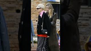 Tilda Swinton Out With Her Daughter Honor Byrne  Boyfriend Sandro Kopp In Venice