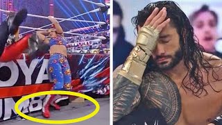Moments That Were NOT Supposed to Happen At WWE Royal Rumble 2021 Mistakes and Bloopers