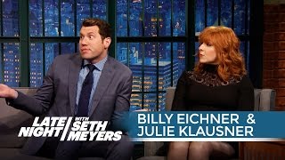 Billy Eichner and Julie Klausner Talk Working with Seth and Amy Poehler on Difficult People
