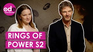 Rings of Power S2 Morfydd Clark  Sam Hazeldine Share Inside Scoop