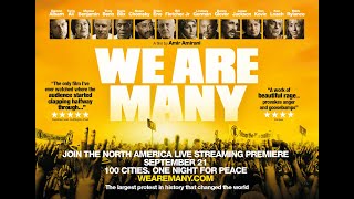 We Are Many Official Trailer North America Tour 2020