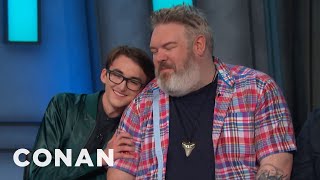 Kristian Nairn Hodor Would Forgive Bran Stark  CONAN on TBS