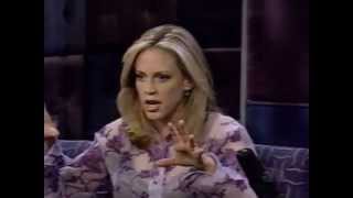 Ally Walker on Conan 1998