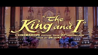 THE KING AND I 1956 TRAILER PRECEDED BY 20TH CENTURYFOX CINEMASCOPE 55 FANFARE INTRODUCTION