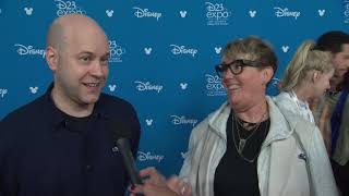 Onward Dan Scanlon Kori Rae D23 Official Movie Interview  ScreenSlam