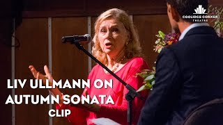 Liv Ullman on Ingrid Bergmans performance in Autumn Sonata  Clip HD  Coolidge Corner Theatre