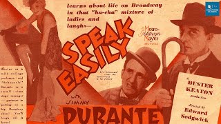 Speak Easily 1932  Full Movie  Buster Keaton Jimmy Durante Ruth Selwyn