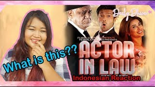 Indonesian reaction to Actor In Law 2016  Fahad Mustafa  Mehwish Hayat  Om Puri  Pakistan