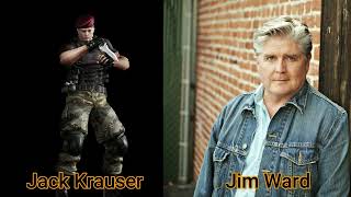 Character and Voice Actor  Resident Evil 4  Jack Krauser  Jim Ward