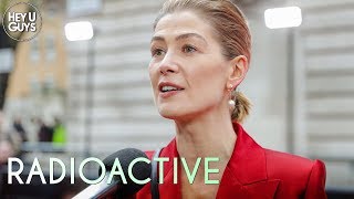 Rosamund Pike on the genius of Marie Curie  Radioactive Premiere