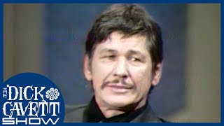 Charles Bronson on The Concerns For Releasing The Valachi Papers  The Dick Cavett Show