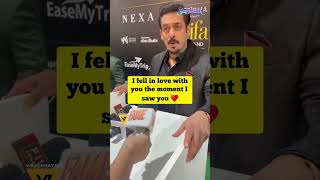 Watch Salman Khan Reject Marriage Proposal At IIFA Event  IIFA Awards 2023  shorts viralvideo