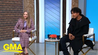 Amanda Seyfried and Naveen Andrews talk getting into character for The Dropout l GMA