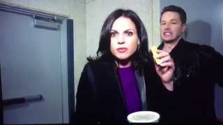 Lana Parrilla and Josh Dallas Dont Look Me in the Eyes