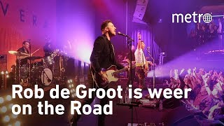 Rob de Groot backstage bij Paard van Troje  Groot on the Road