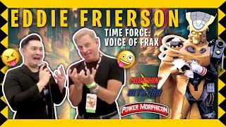 Power Rangers Time Force Eddie Frierson at Power Morphicon 2018