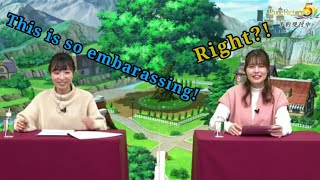 ENG SUBRune Factory 5 Live Stream  Seiys Sayaka Senbongi and Aya Suzaki Gets Embarrassed