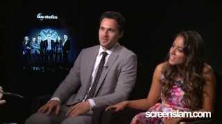 Agents of SHIELD Brett Dalton and Chloe Bennet Exclusive Interview  ScreenSlam