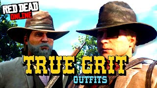 TRUE GRIT OUTFITS RED DEAD ONLINE John Wayne and Jeff Bridges as Rooster Cogburn