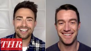 The Christmas House Cast Robert Buckley and Jonathan Bennett  THR Interview