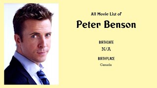 Peter Benson Movies list Peter Benson Filmography of Peter Benson