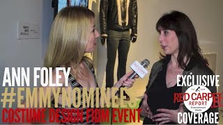 Ann Foley AgentsofSHIELD interview at Art of Television Costume Design Exhibit at FIDM EMMYS