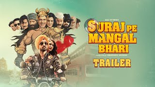 Suraj Pe Mangal Bhari  Official Trailer  Diljit  Manoj  Fatima  Abhishek Sharma  This Diwali