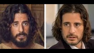 ACTORS WHO PLAYED JESUS FROM 1950 TO NOW JONATHAN ROUMIE JIM CAVIEZEL ROBERT POWELL JEFF HUNTER