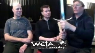 Wetas Richard Taylor Daniel Falconer and Peter Lyon talk about Anduril