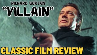CLASSIC FILM REVIEW Villain 1971 Richard Burton Ian McShane Gangster Movie