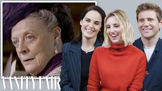 The Cast of Downton Abbey Reviews Maggie Smiths Most Iconic Moments  Vanity Fair