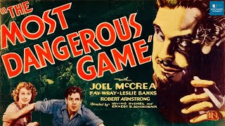 The Most Dangerous Game 1932  Precode Horror Movie  Joel McCrea Fay Wray Leslie Banks