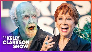 Rex Linn SHOCKS Reba McEntire With Crazy Halloween Transformation