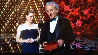 Bill Murray improv nod to Harold Ramis at 2014 Oscars