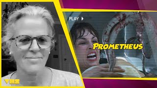 Oh youre sick  Set Decorator Sonja Klaus rewatches Prometheus scene  Mini Audio Commentary