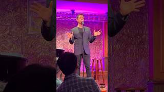 Santino Fontana shares his audition song for Prince Hans in the frozenmovie at 54below