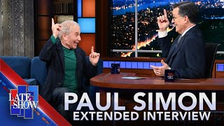 Life Is Incredible  Stephen Colberts FULL EXTENDED Interview With Paul Simon